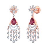 14K Gold & Diamond Women Earring KRB44187ER